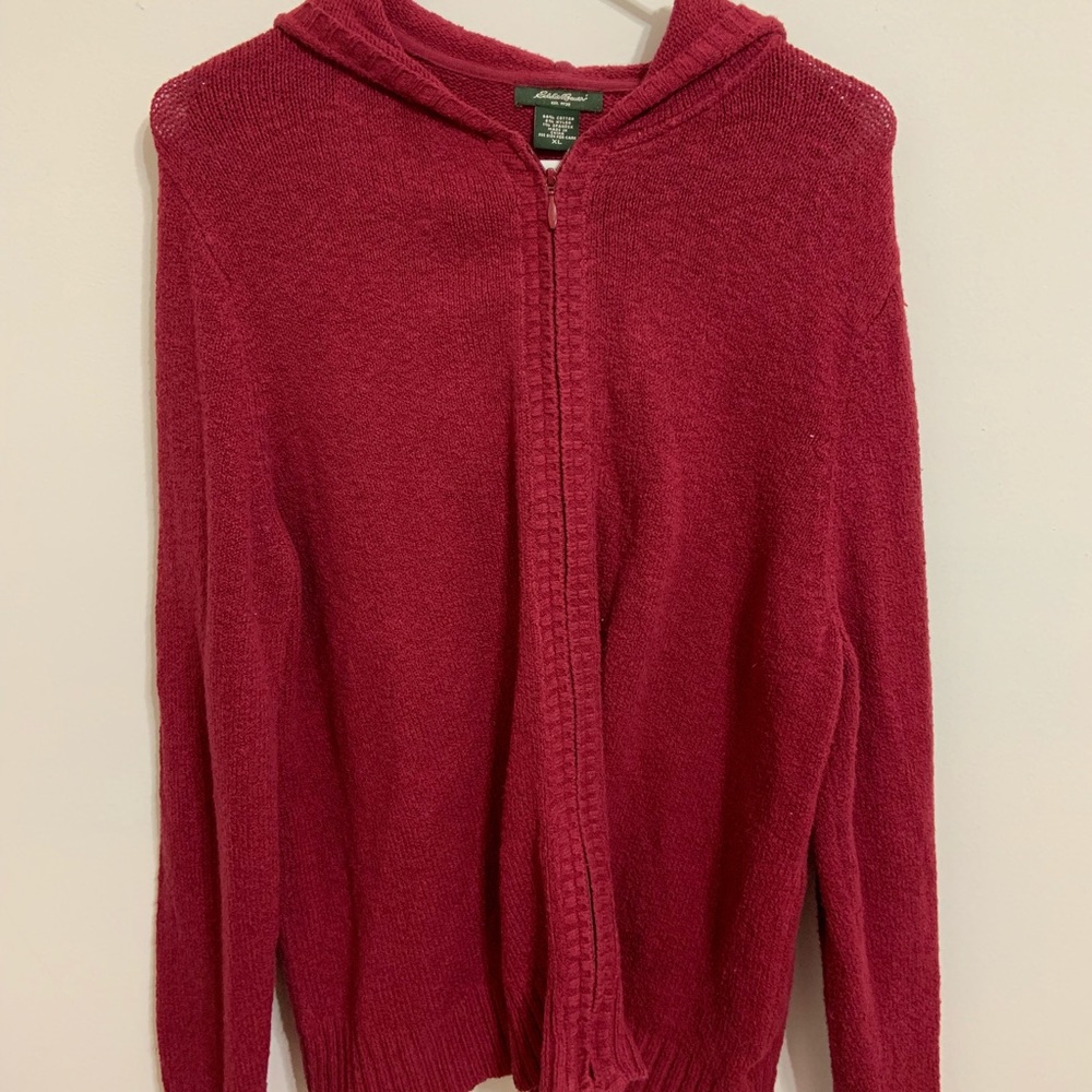 EDDIE BAUER ZIP-UP!! size XL
